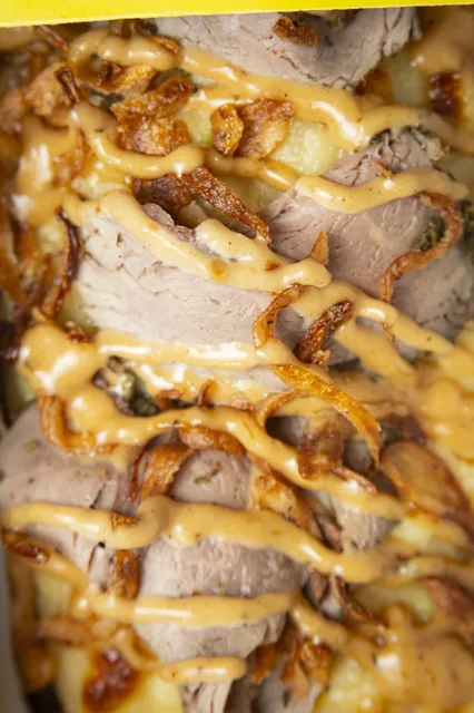 Pizza Roast Beef & Blue Cheese - Pasta al estilo venezolano - La Pasta Maracaibo — Foto 1 de 3